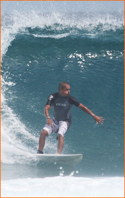 Head Surf Coach and owner Keith (Budge)